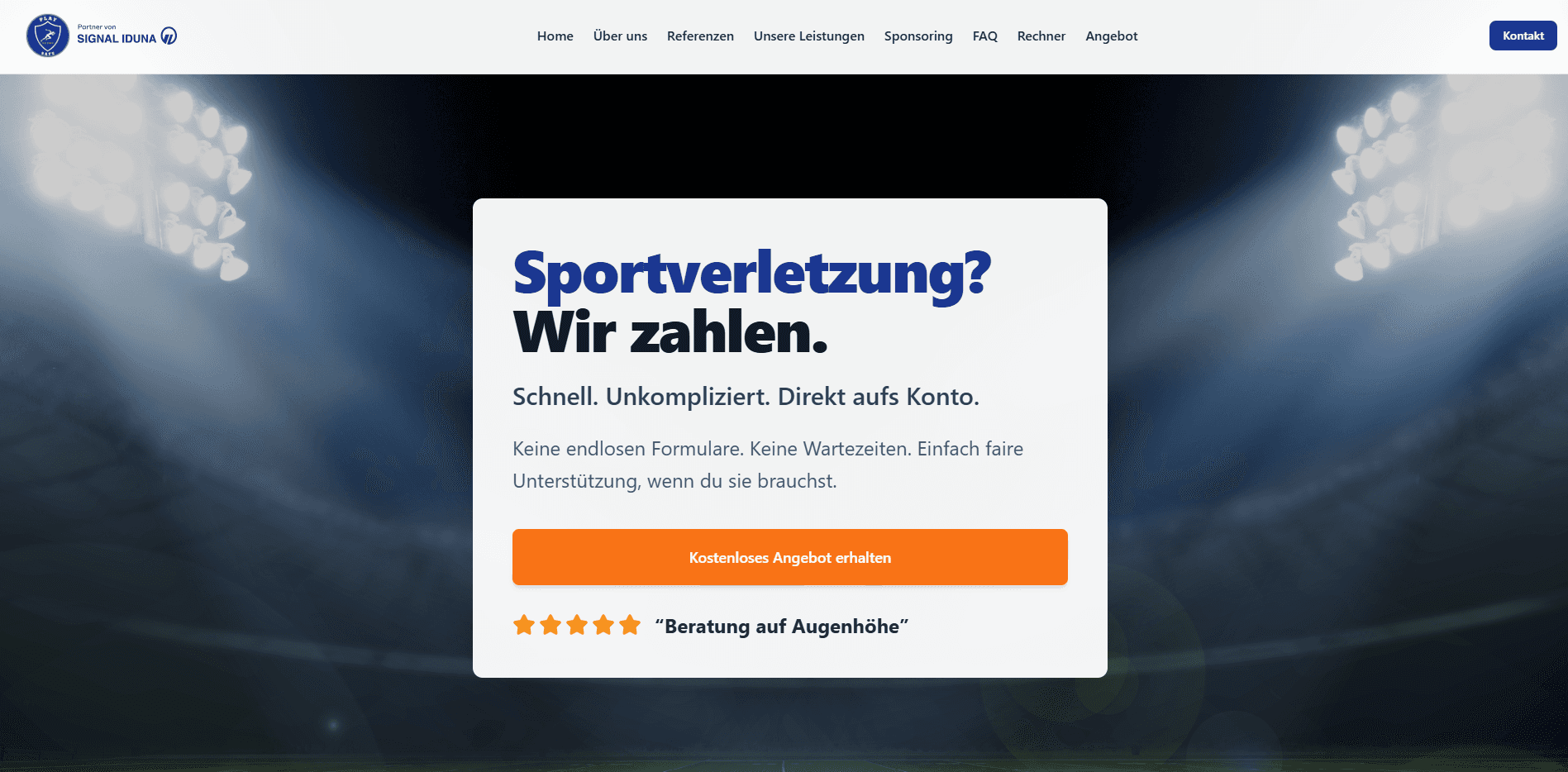 PlaySafe Webseite Screenshot